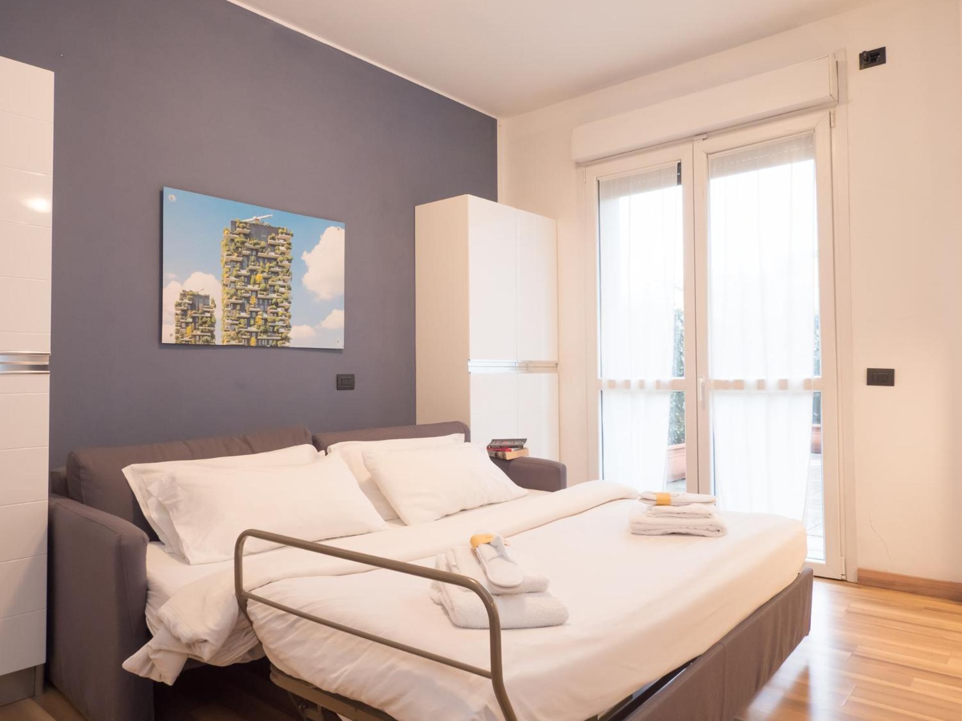 Rentopolis Apartments - Palazzo Candiani Milano Exteriör bild